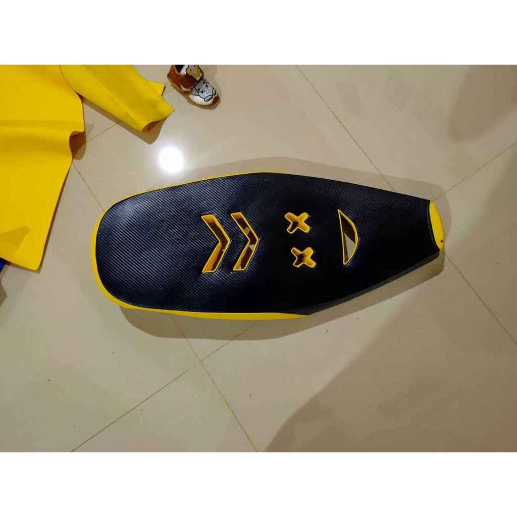 Jok slim Fino bahan Plat - Jok Fino lobang - Jok Fino Modifikasi #finoinjeksi #Finokarbu #finofi #fi