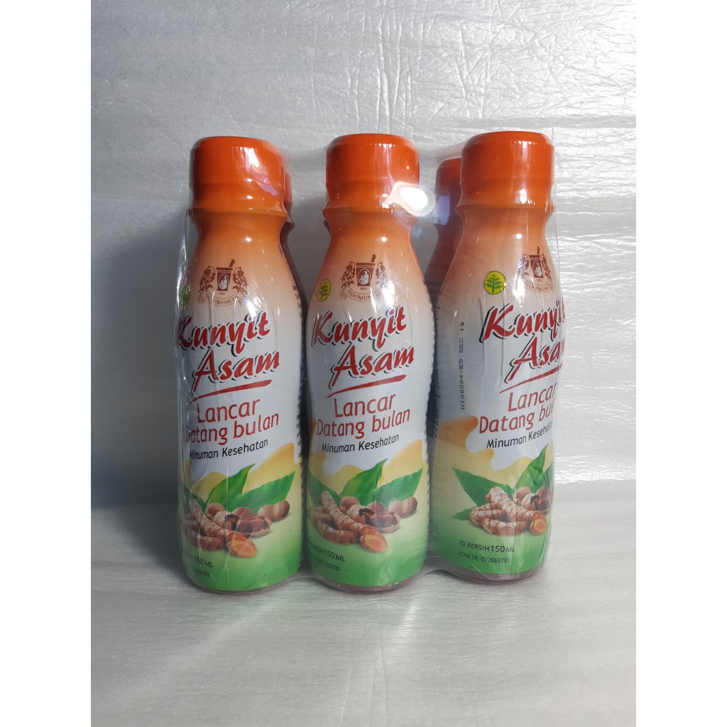 

Kunyit asam lancar datang bulan botol @6pcs (150ml)