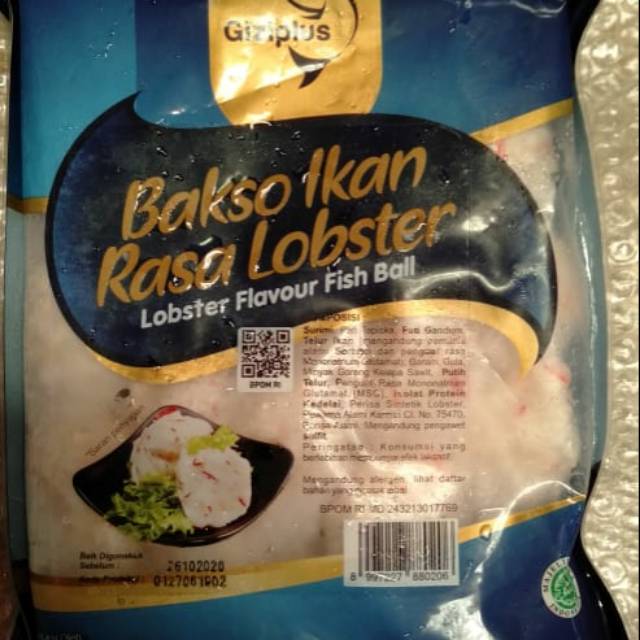 

Bakso ikan rasa lobster