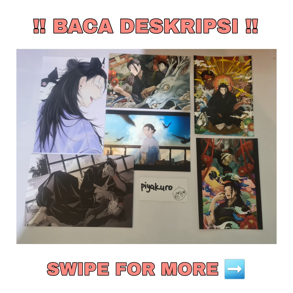 Postcard & Photocard JJK Jujutsu Kaisen