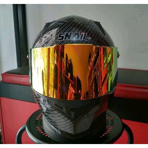 Helm Snail FFS1 motif Carbon Terlaris