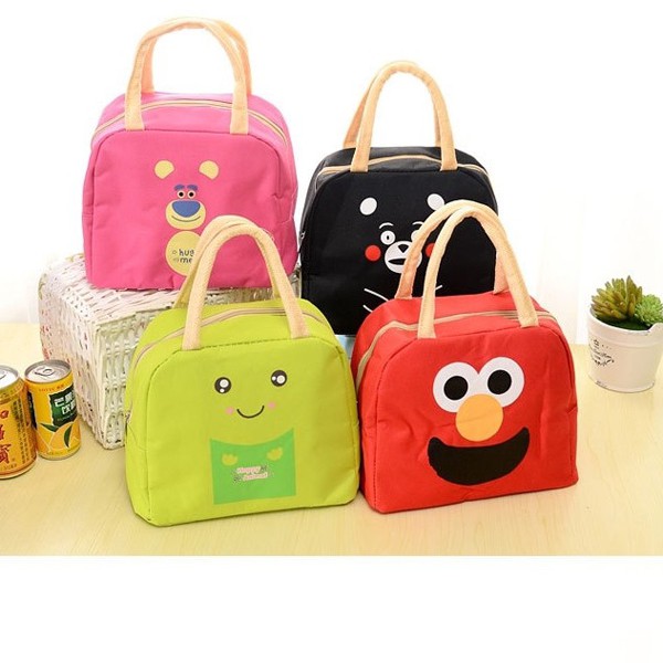 Tas Bekal Karakter / Insulated Lunch Bag Cooler / Tas Bekal Sekolah Piknik Rekreasi / TS-8