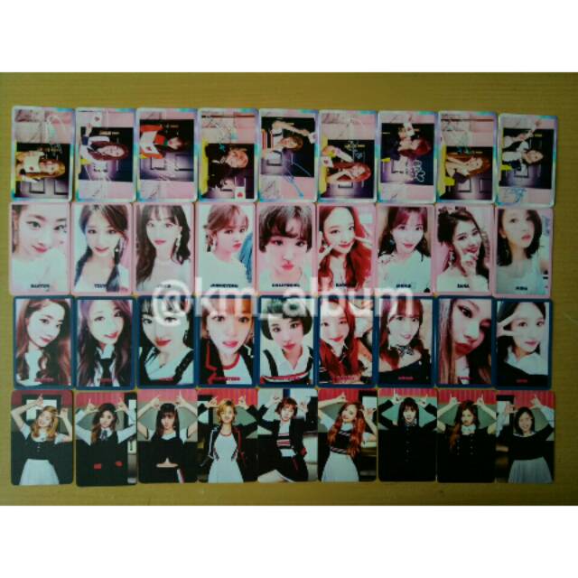 TWICE - SIGNAL ALBUM REPLICA PHOTOCARD