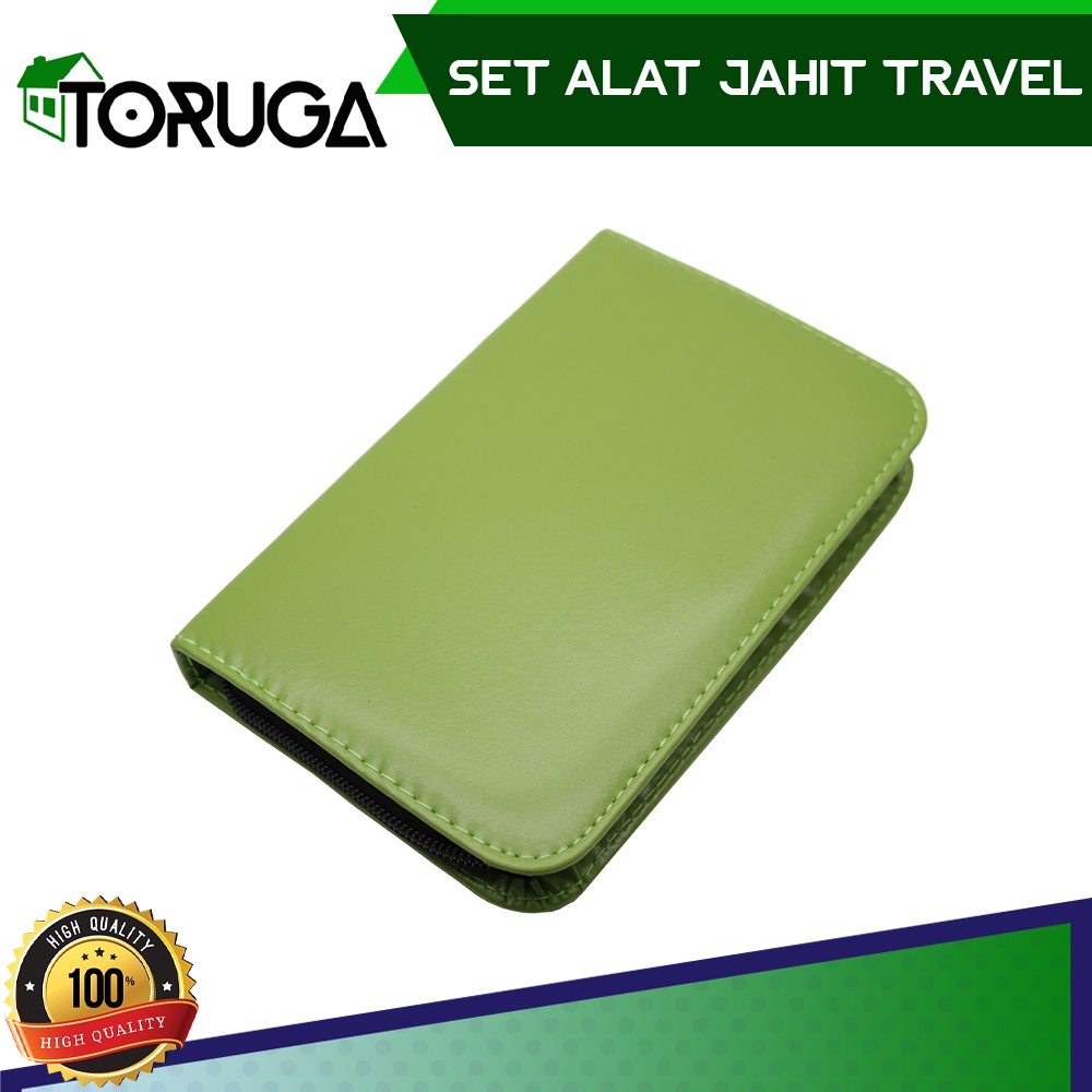 SET DOMPET ALAT JAHIT LENGKAP TRAVEL PERALATAN BENANG JARUM GUNTING