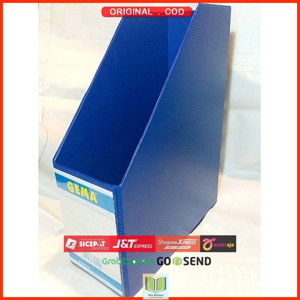 

Gema Box File PVC Jumbo Blue