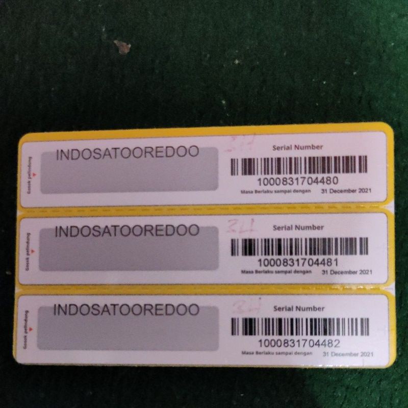 VOUCHER INDOSAT 1GB 3HARI