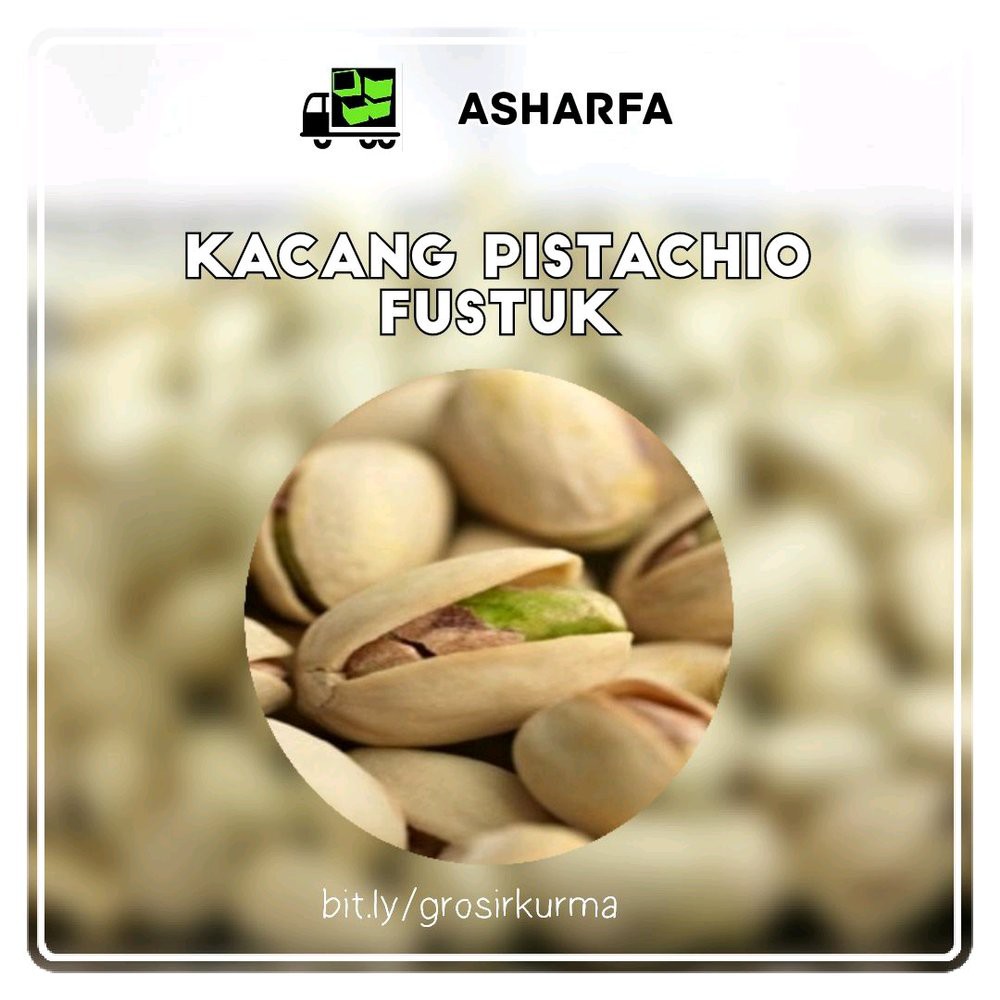 

Kacang Pistachio Fustuk 500gr Berkualitas
