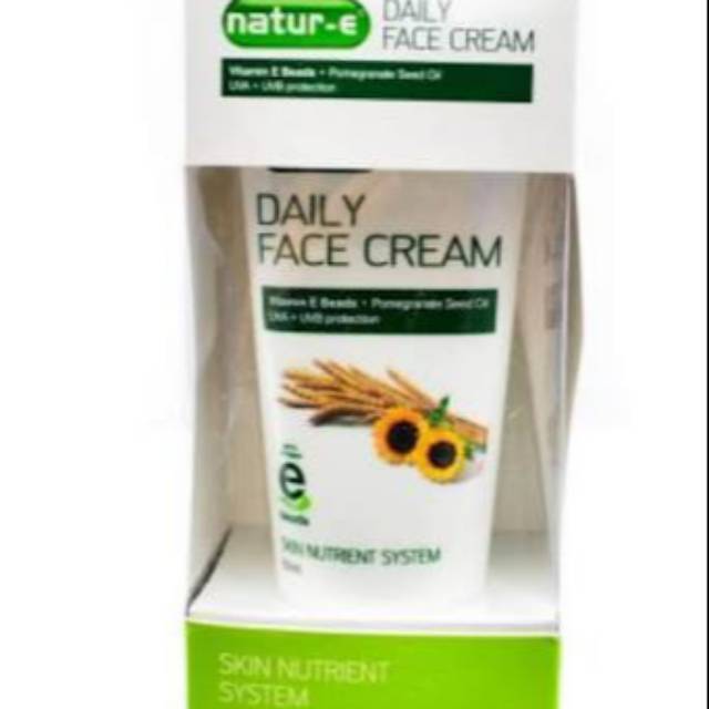Natur e face cream