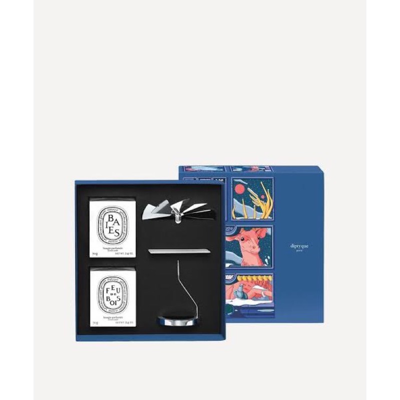 Diptyque Carousel & Candle Set