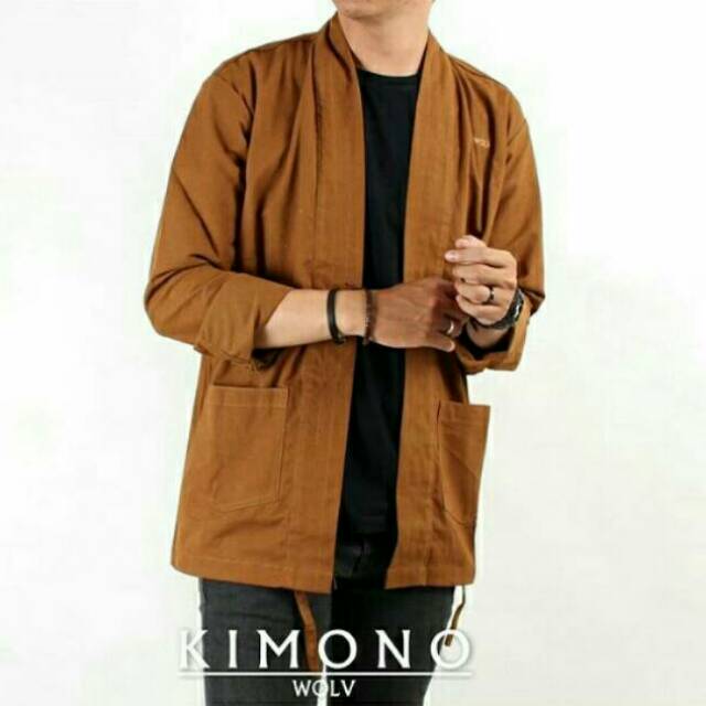 Jaket Semi Parka Kimono