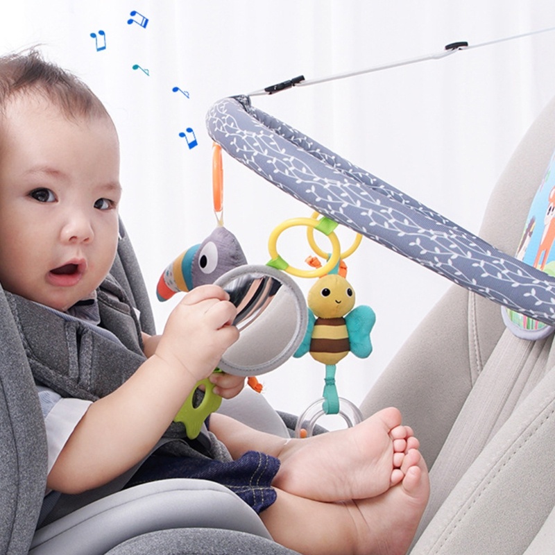 Zzz Mainan Rattle Bayi Bentuk Jembatan Untuk Jok Mobil