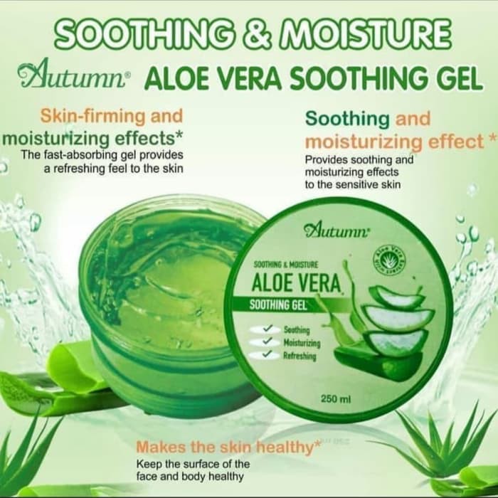 Autumn ALOE VERA Soothing &amp; Moisturizing Gel sudah BPOM