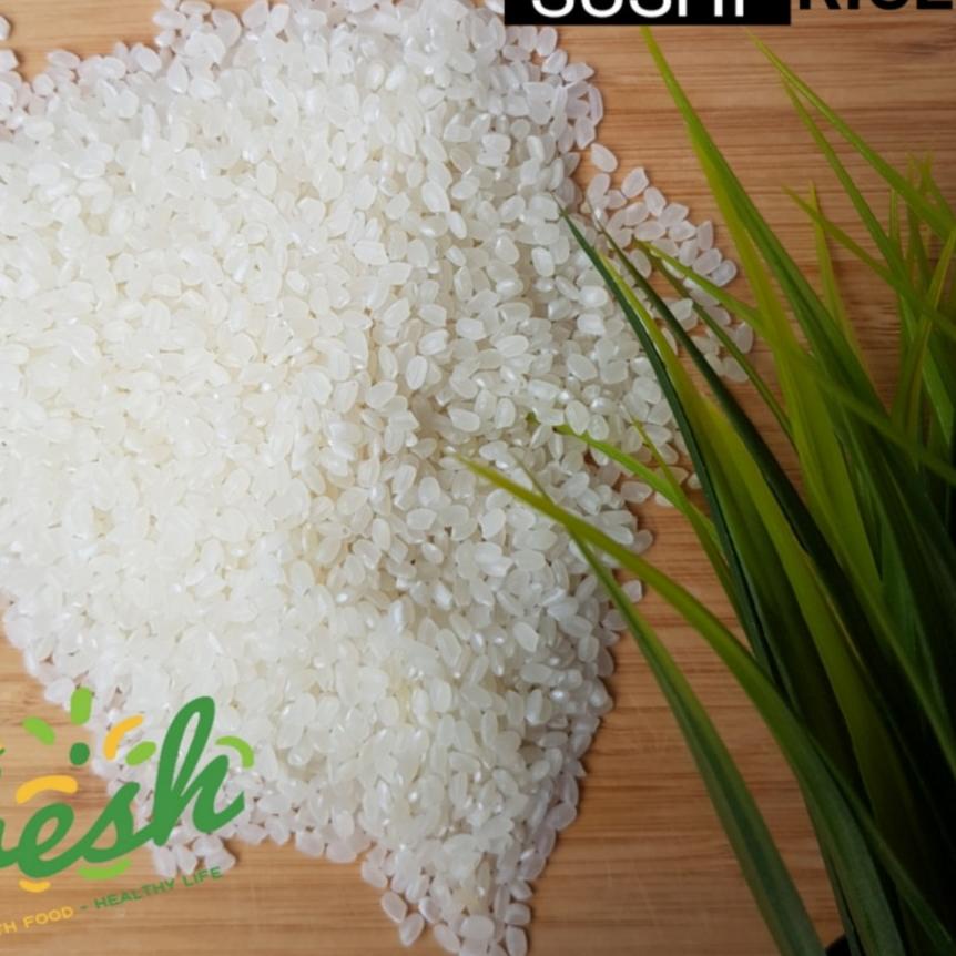 

COD✔️BERAS JEPANG (SUSHI RICE) 1 Kg | Good Quality Japonica Rice | Kualitas Premium Nasi Sushi|KD8