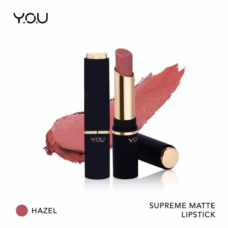YOU SUPREME MATTE LIPSTICK lipstik hasil matte