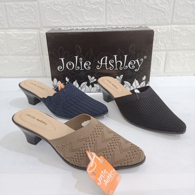 Slop Rajut Jolie Ashley Hak 5cm | Slop Rajut Jolie Ashley tipe Amanda