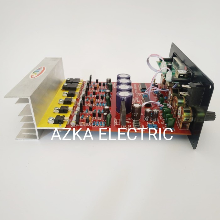 Murah Kit Power Amplifier Speaker Aktif 2.1 Channel MP3 Bluetooth DMS 5200 Keren