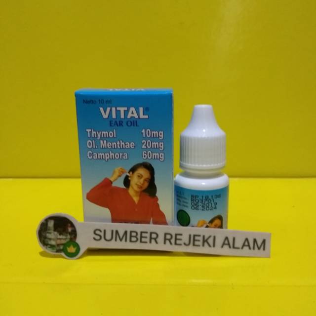 vital Ear Oil Obat Tetes Telinga