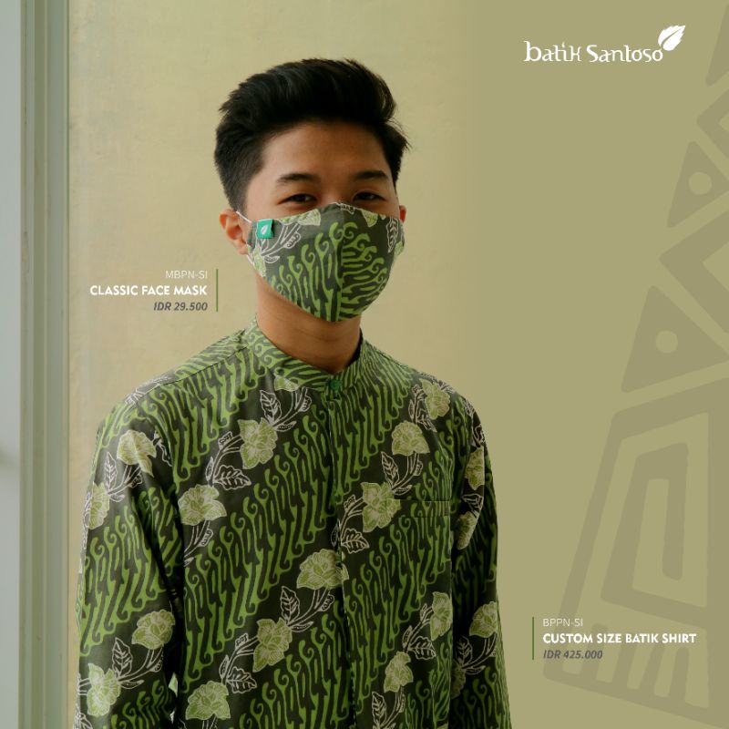 Batik Santoso Siliwangi - Kemeja Lengan Panjang Bandung Series