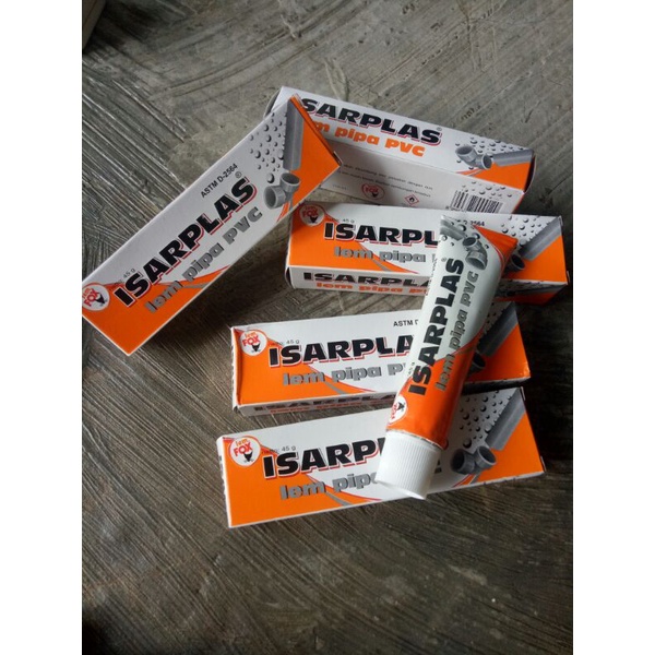 lem paralon lem isarplas tube lem pipa 45gr