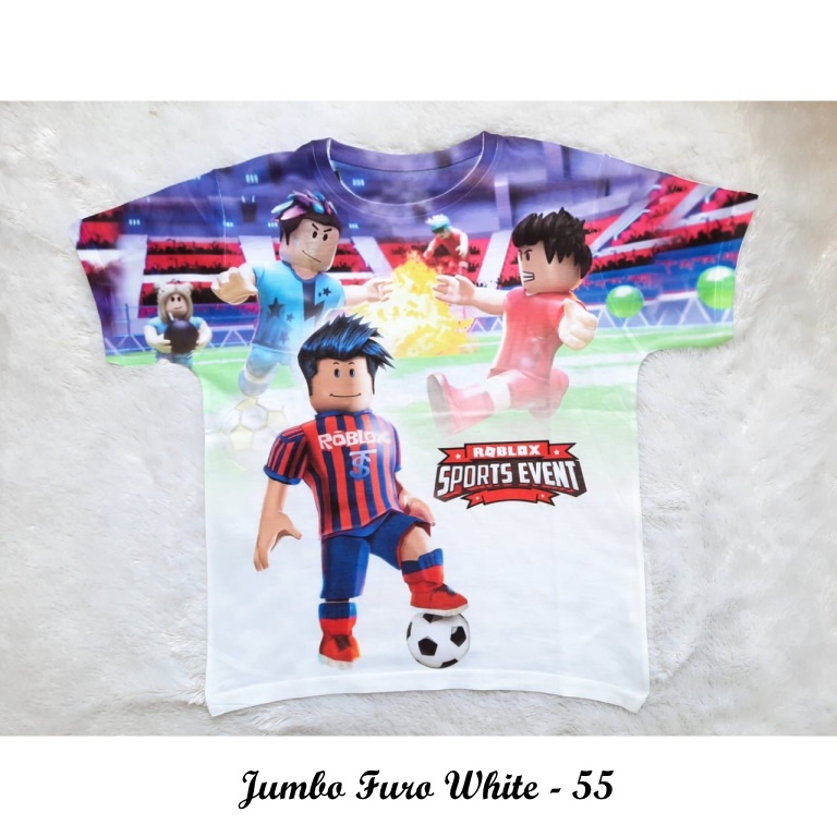 Furo Kaos Anak Karakter Jumbo Roblox size 16 18 20