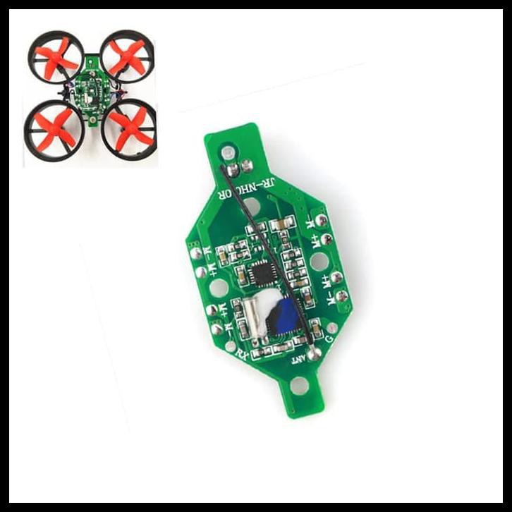 DISKON PCB JJRC H36 NIHUI E010 RECEIVER BOARD QUADCOPTER TERLARIS