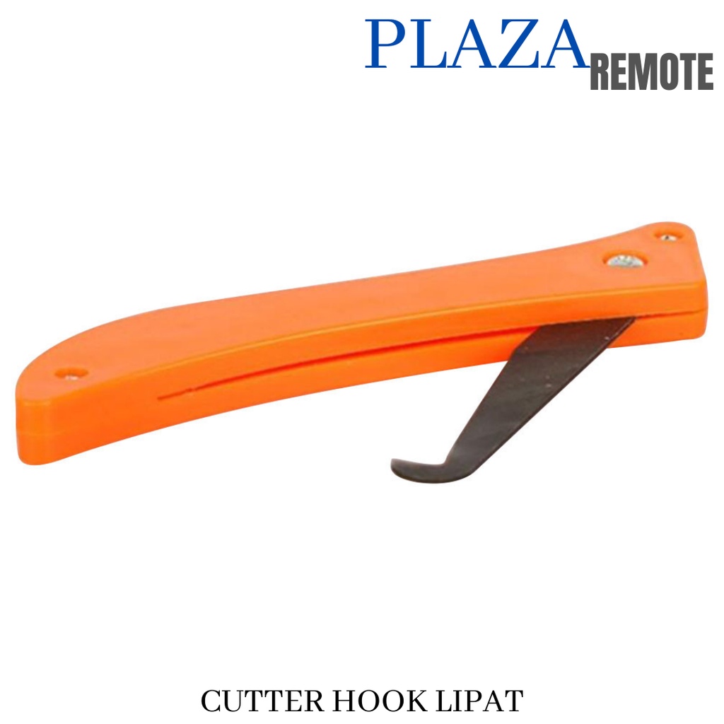 PISAU CUTTER KNIFE SCRAPER HOOK FOLDING LIPAT TAJAM PERBAIKAN CELAH NUT UBIN TEMBOK PEMBERSIH
