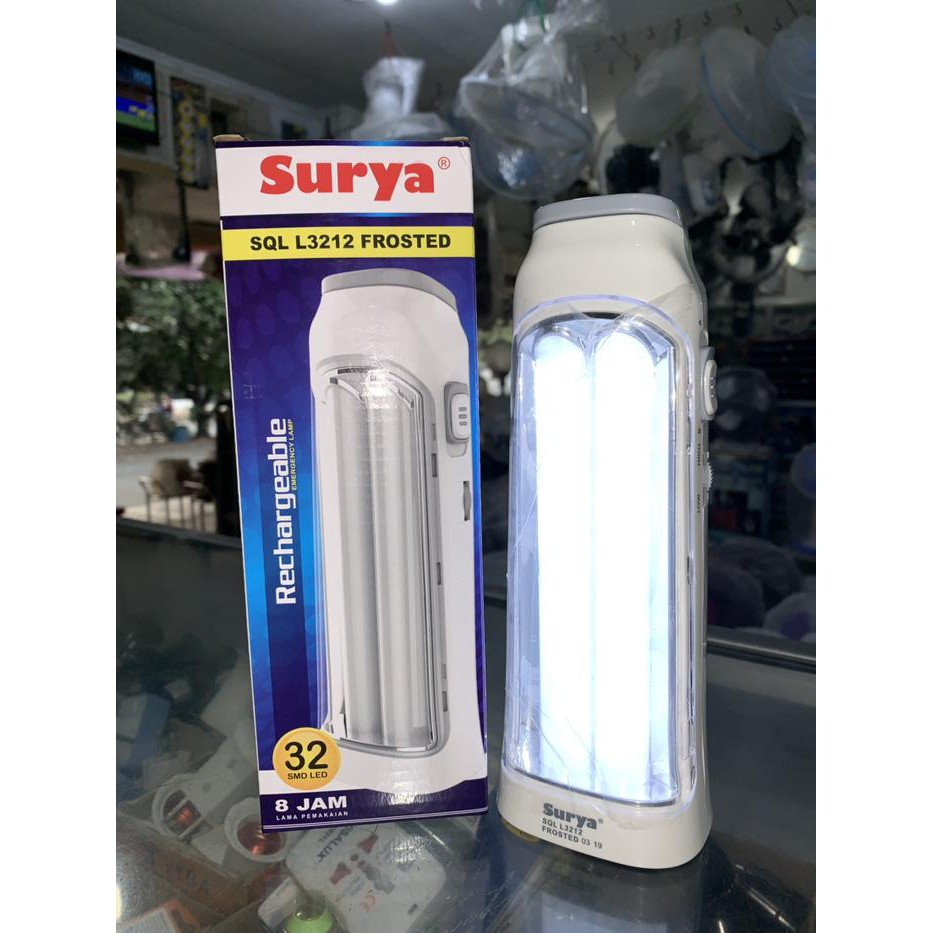 Beli Lampu Emergency LED Surya SQL L3212 Frosted