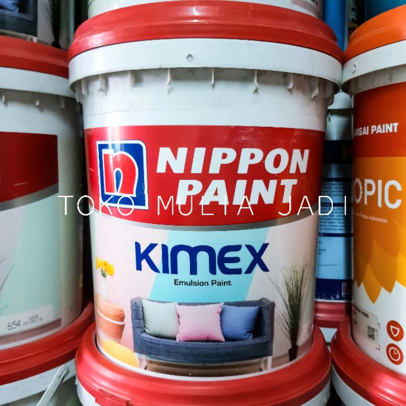Cat Kimex 4,5 kg by Nippon Paint / cat tembok dinding air 5 kg