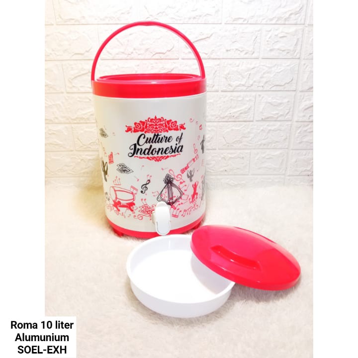 Drink Jar Roma 10 L Bahan Dalam Aluminum| Drink Jar Aluminum | DRINK JAR |