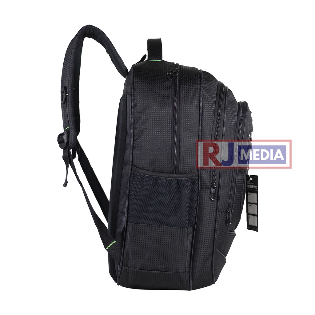 Tas Ransel Sekolah Pria Wanita Extreme Scotlite Premium Bahan Tebal Resleting Kuat Anti Seret Backpack Sekolah SMP SMA Kuliah Kerja Tas Seminar Bonus Raincover Laptop In Muat Buku Paket Kapasitas Besar Kuat Beban Berat