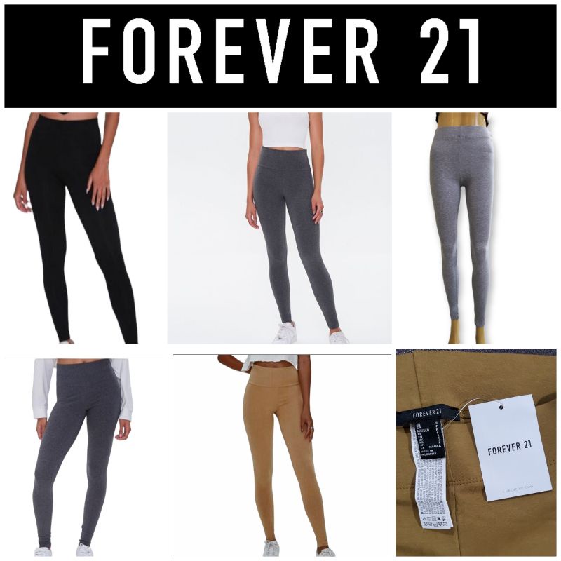 LEGGING LONG BASIC ORGANIC COTTON FOREVER 21 ORIGINAL