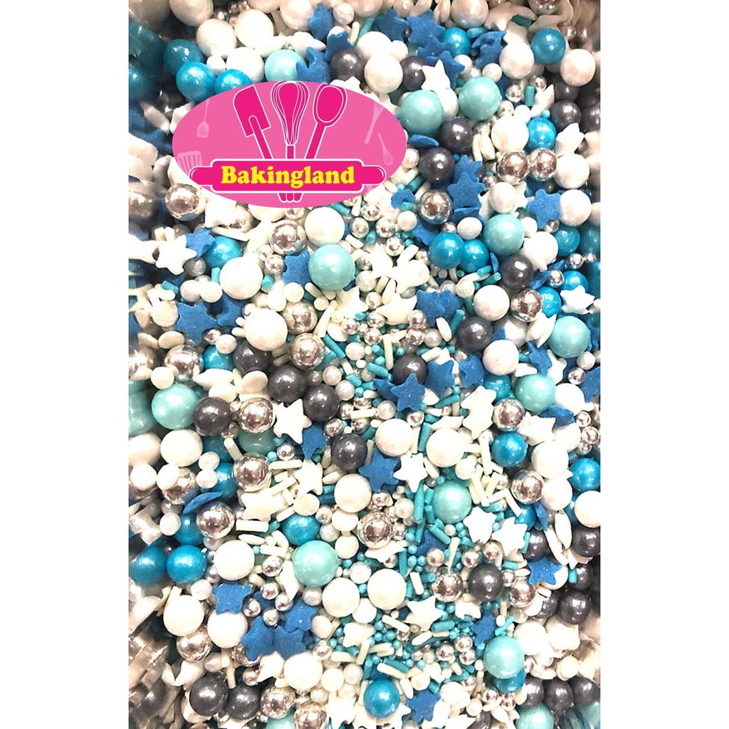 

Sprinkle kue mutiara light of winter TERBATAS Kode 1356