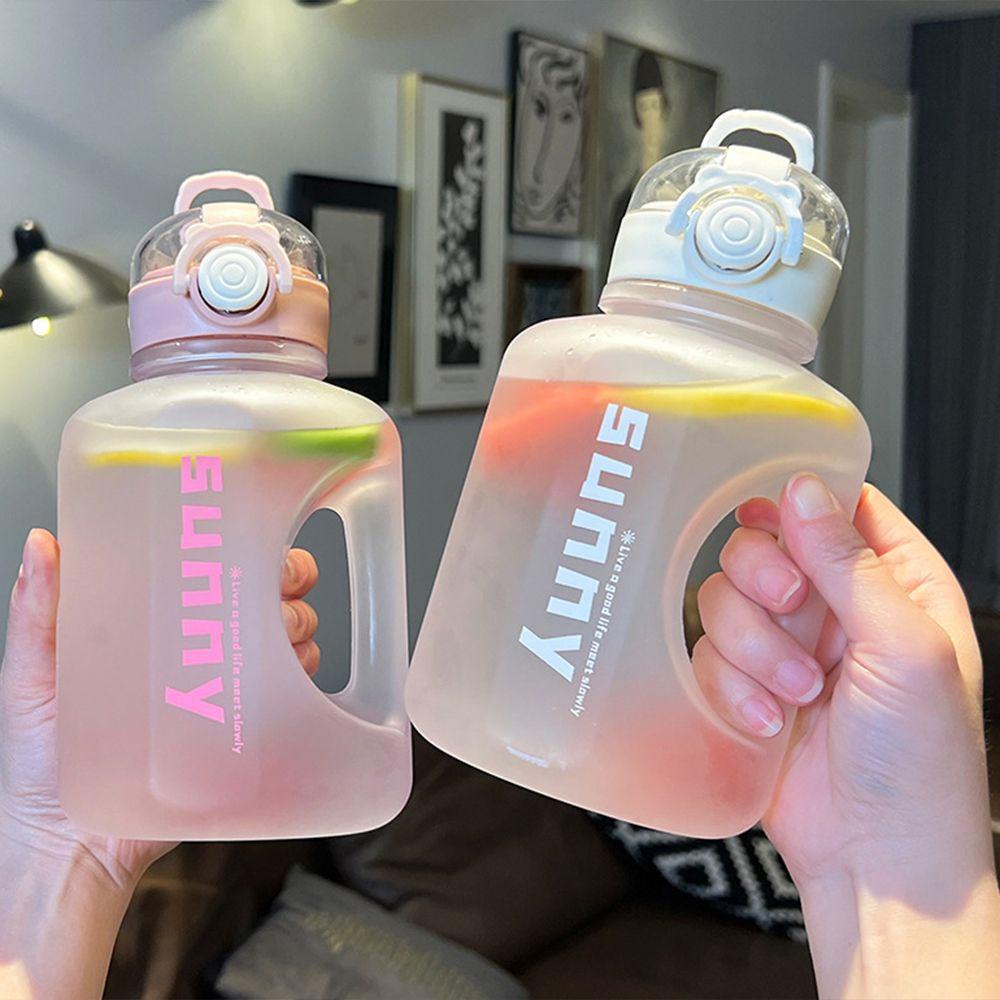 Suyo Botol Air Minum Portable 1000ML Dengan Sedotan Untuk Olahraga / Travel