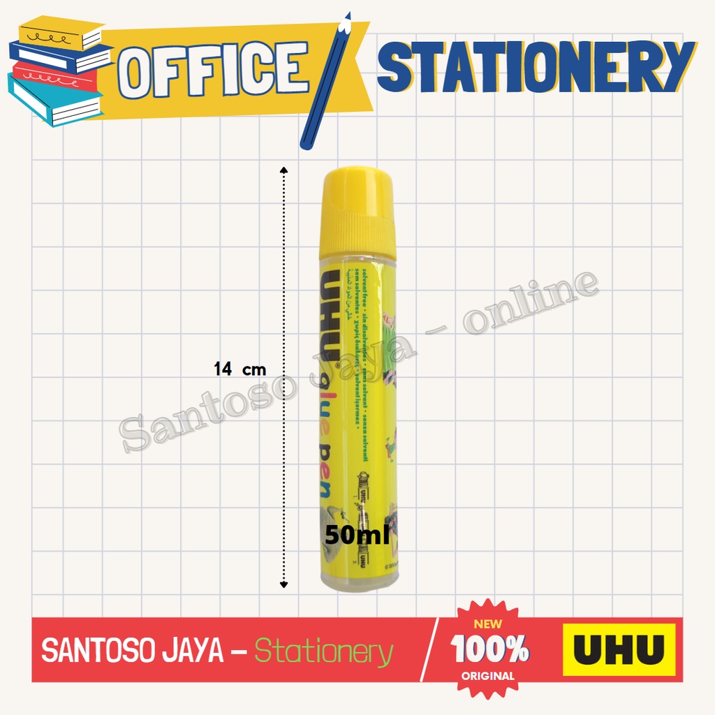 

Lem Cair UHU 50ml - Liquid Glue Pen UHU 50 ml