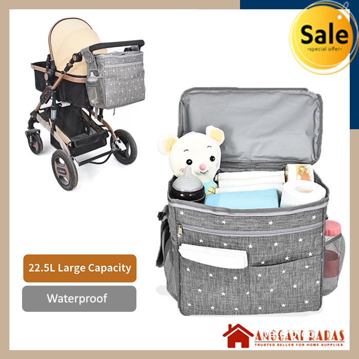 Tas Diapers Baby Bag Tas Untuk Perlengkapan Bayi Baby Diaper Caddy Bag Stroller Bag