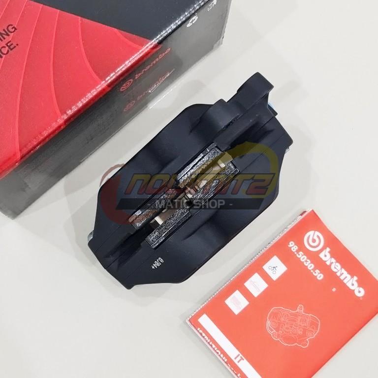 Kaliper Caliper ORI Brembo 4 Piston 1 Pin Black NMAX XMAX Aerox 155