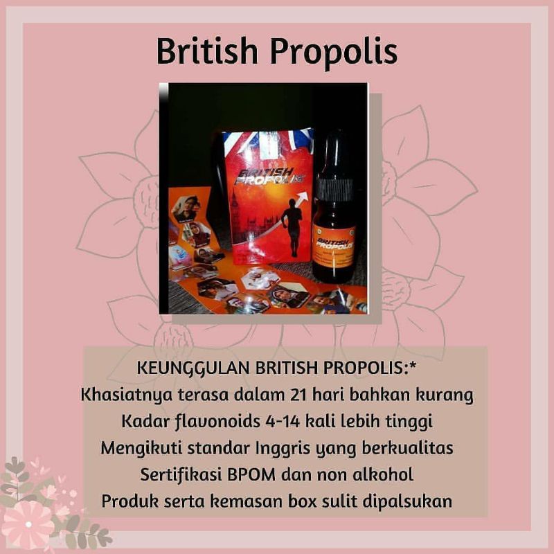 

PAKET KEMITRAAN RESELLER - BRITISH PROPOLIS