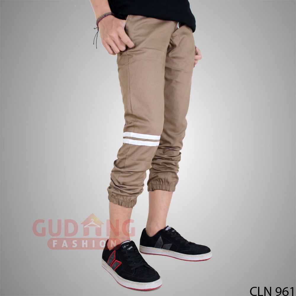 Celana Penjang Casual Cowok Jogger Pants Terbaru - CLN 961