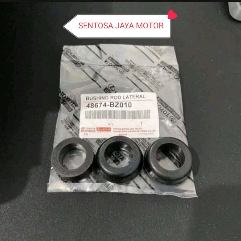 BUSHING LATERAL KARET STABIL BELAKANG AVANZA XENIA RUSH TERIOS GRAND MAX LUXIO F70
