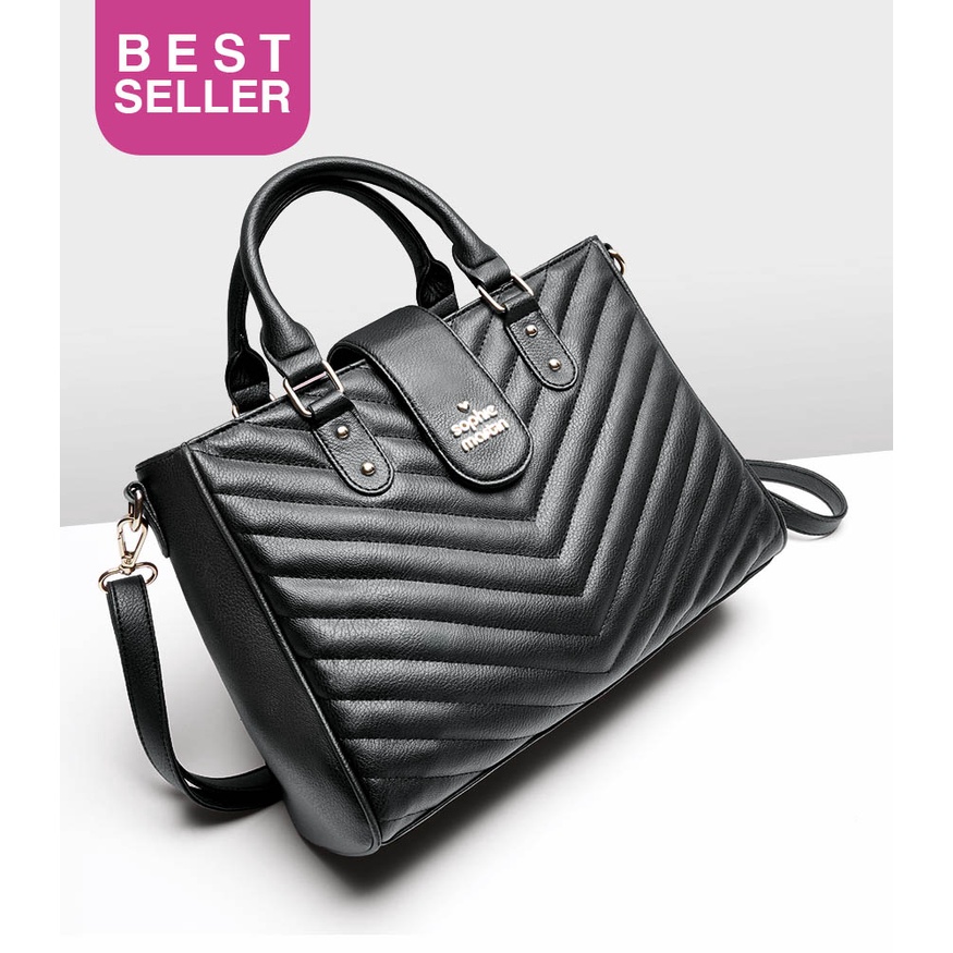 TAS QISYA SOPHIE MARTIN / TAS SOPHIE PARIS QISYA HITAM