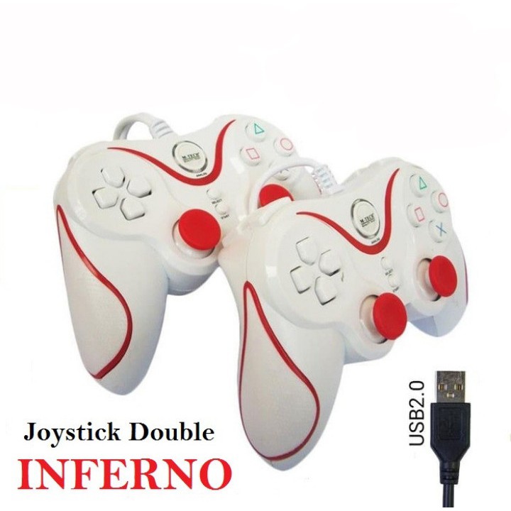 Gamepad Double Getar Stick M-Tech Inferno USB Di PC Laptop