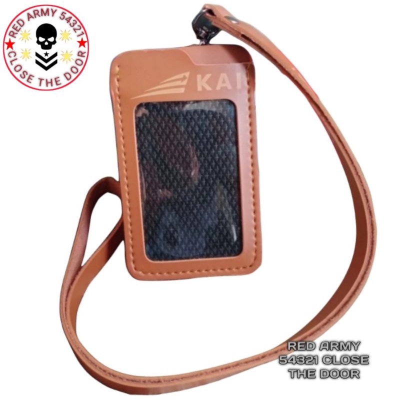 

Holder ID Card - Tali Lanyard Nametag Logo KAI KERETA API INDONESIA