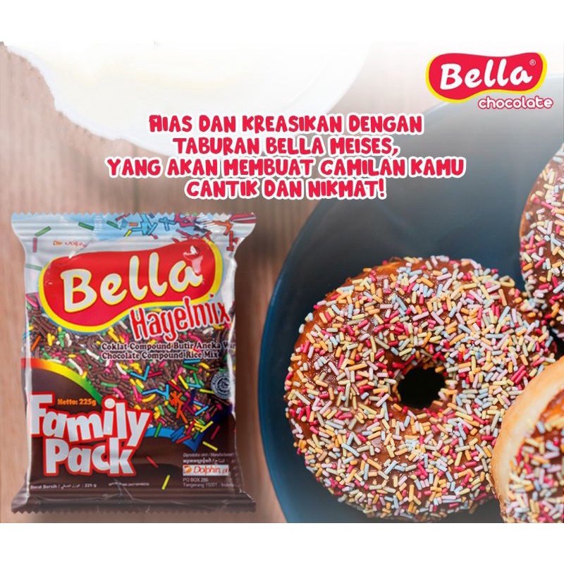 

COKELAT MESES MESIS HAGELSLAG MIX BELLA ISI 225Gr
