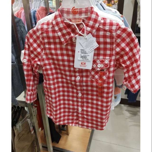 Kemeja anak laki-laki cool kids