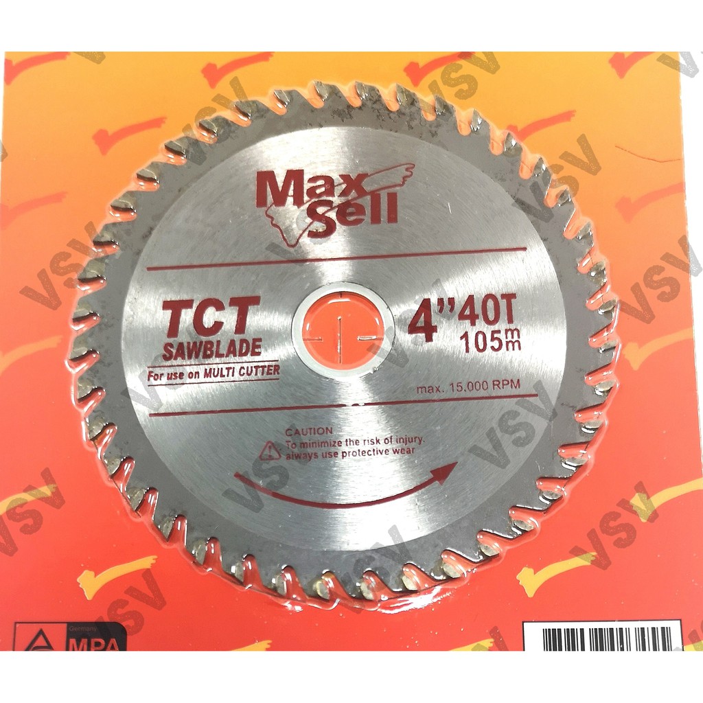 Multi Cutter TCT 4&quot; [105mm] Pisau Potong Multi Fungsi