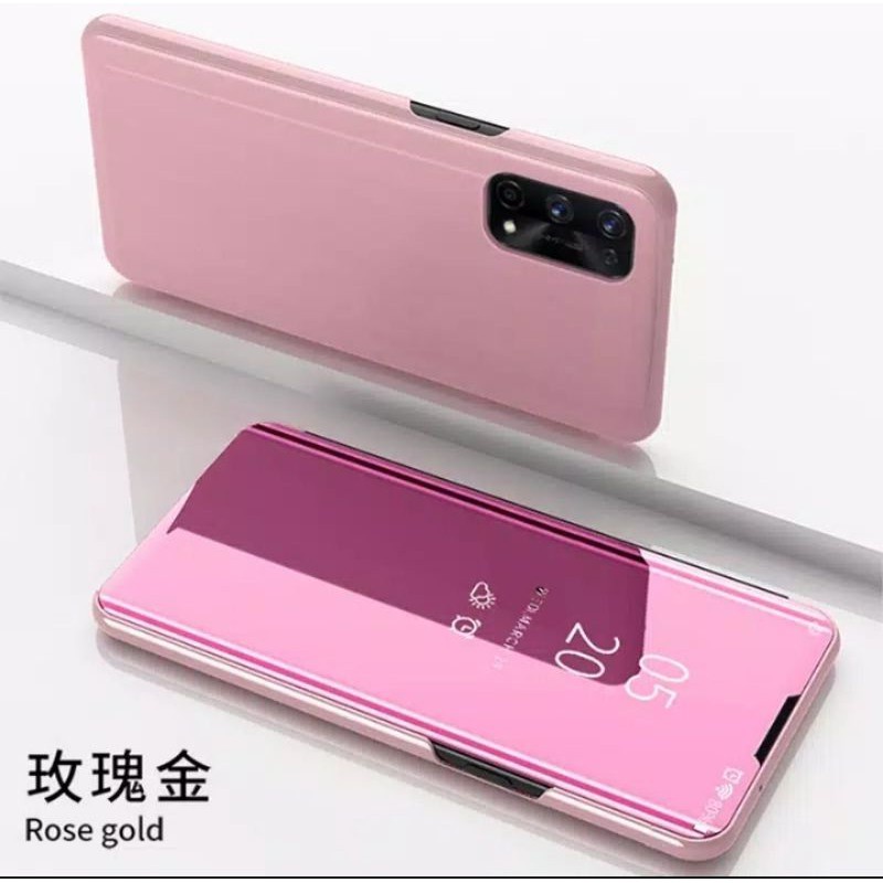 Case Flip Miror. Oppo A3S, A5S,A11K, F9, A12, 53, A92