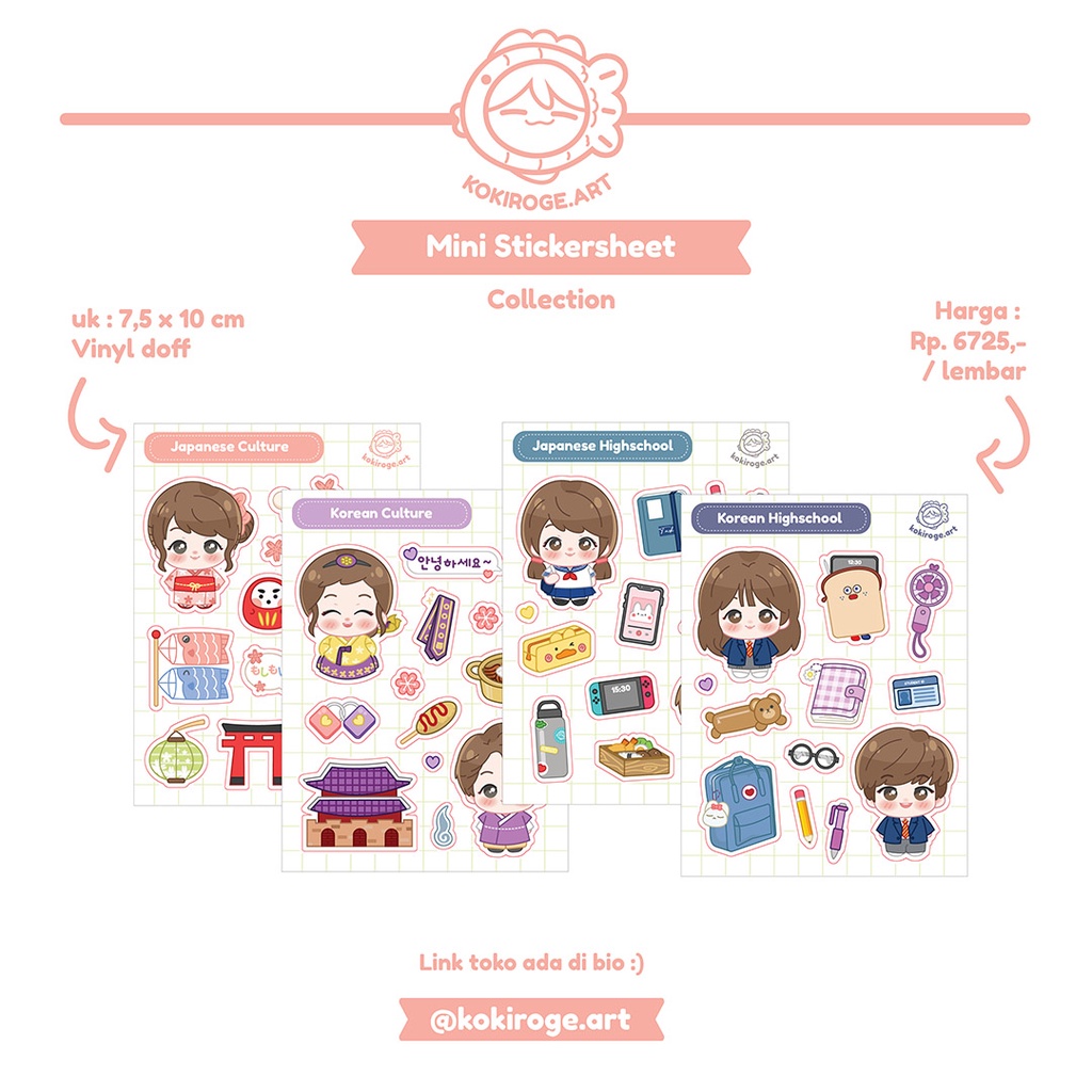 

(Mini stickersheet) Theme vol.1