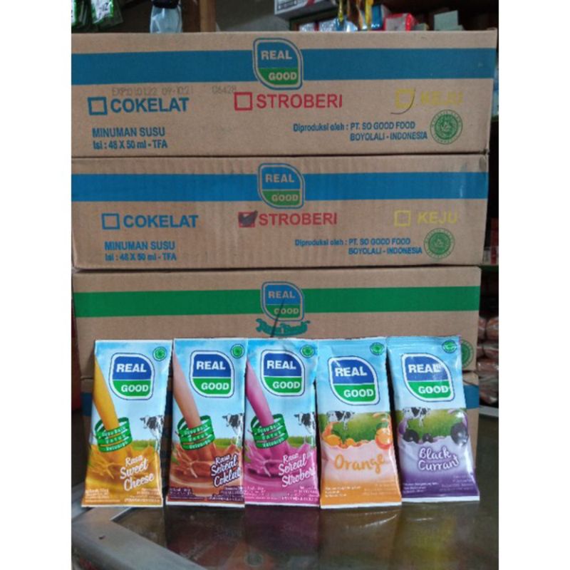 Susu real good bantal 1 dus isi 48