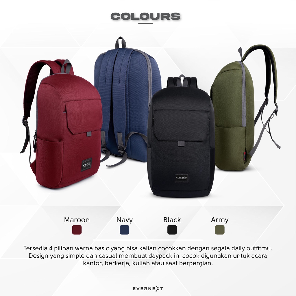 Tas  Punggung Laptop DENVER Ransel 13&quot; Macbook Cordura Tas Kerja Kuliah Kantor Kampus Jalan Mini Ransel