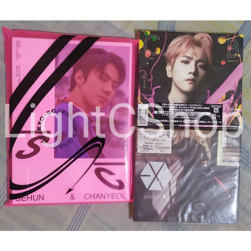 Album Only EXO Sing For You Sehun Kor, Exodus Chanyeol Chinese